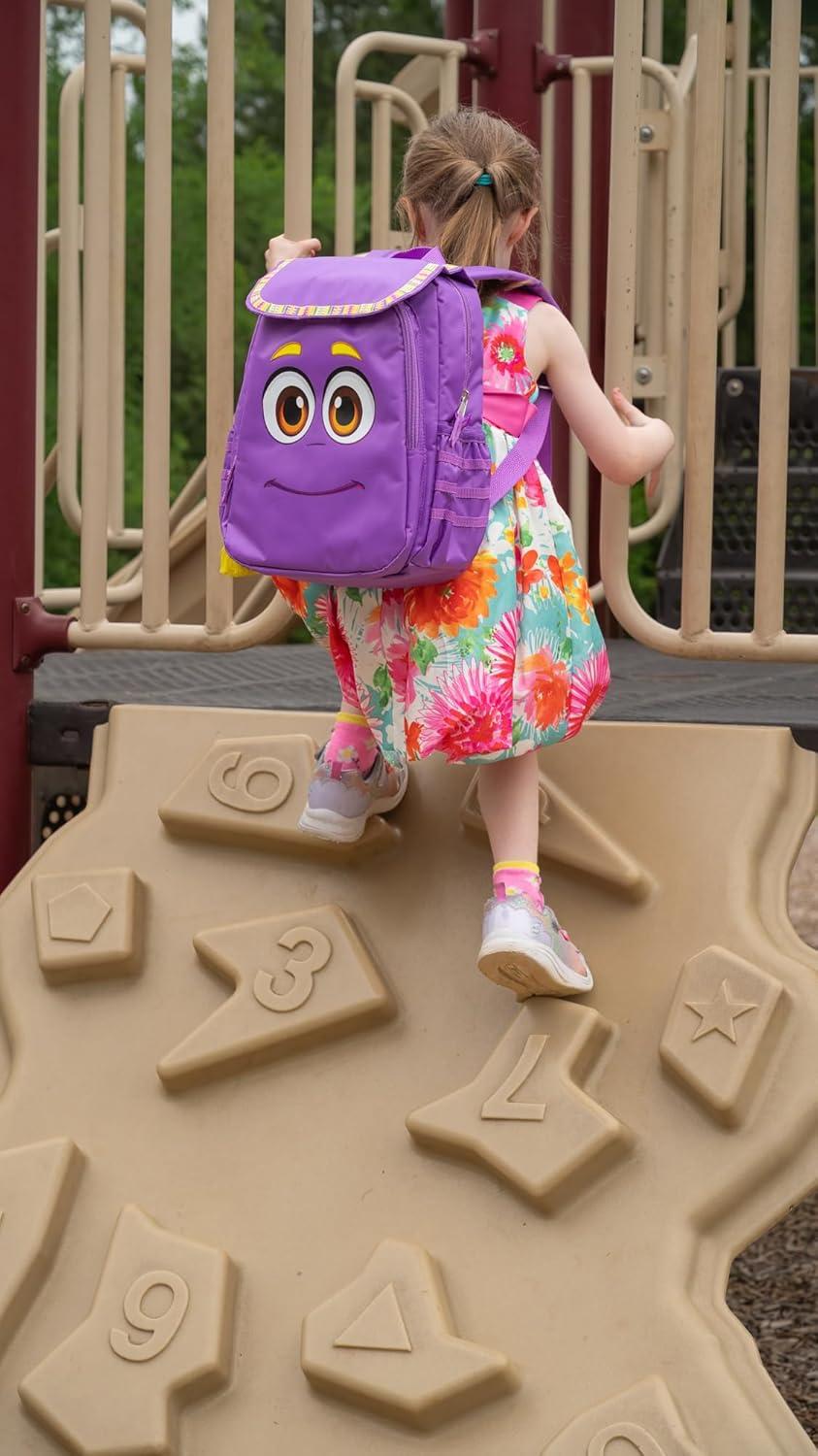 imageAI ACCESSORY INNOVATIONS Dora The Explorers Backpack 12 Girls Mini Cosplay Backpack PurpleDora