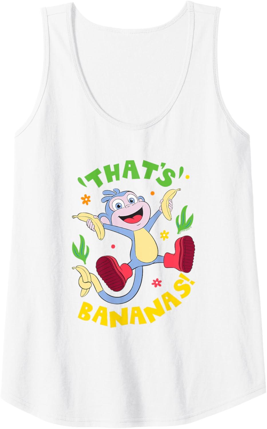 imageDora 2024 Boots Thats Bananas Tank TopWhite