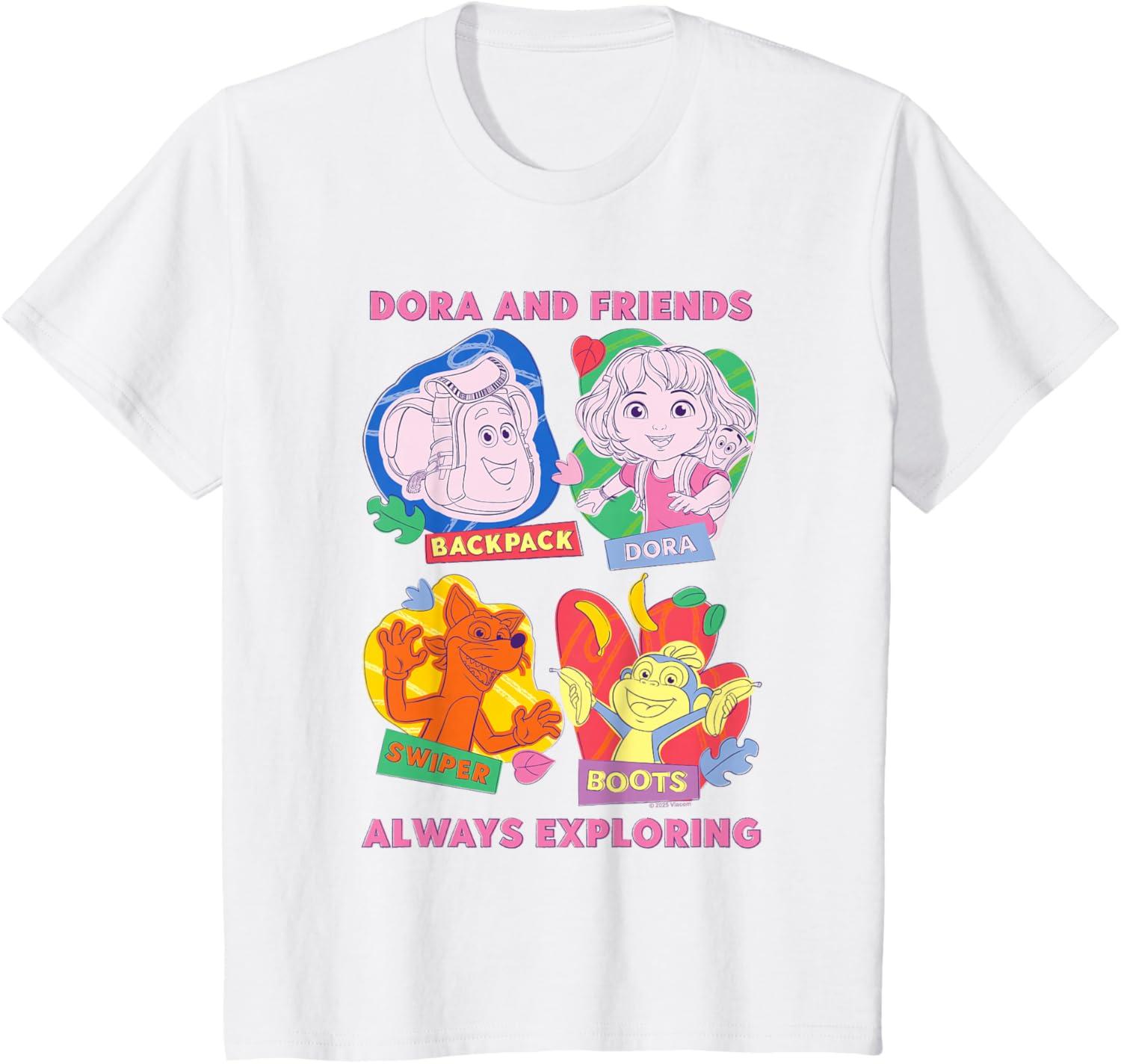 imageDora 2024 Dora and Friends TShirtWhite