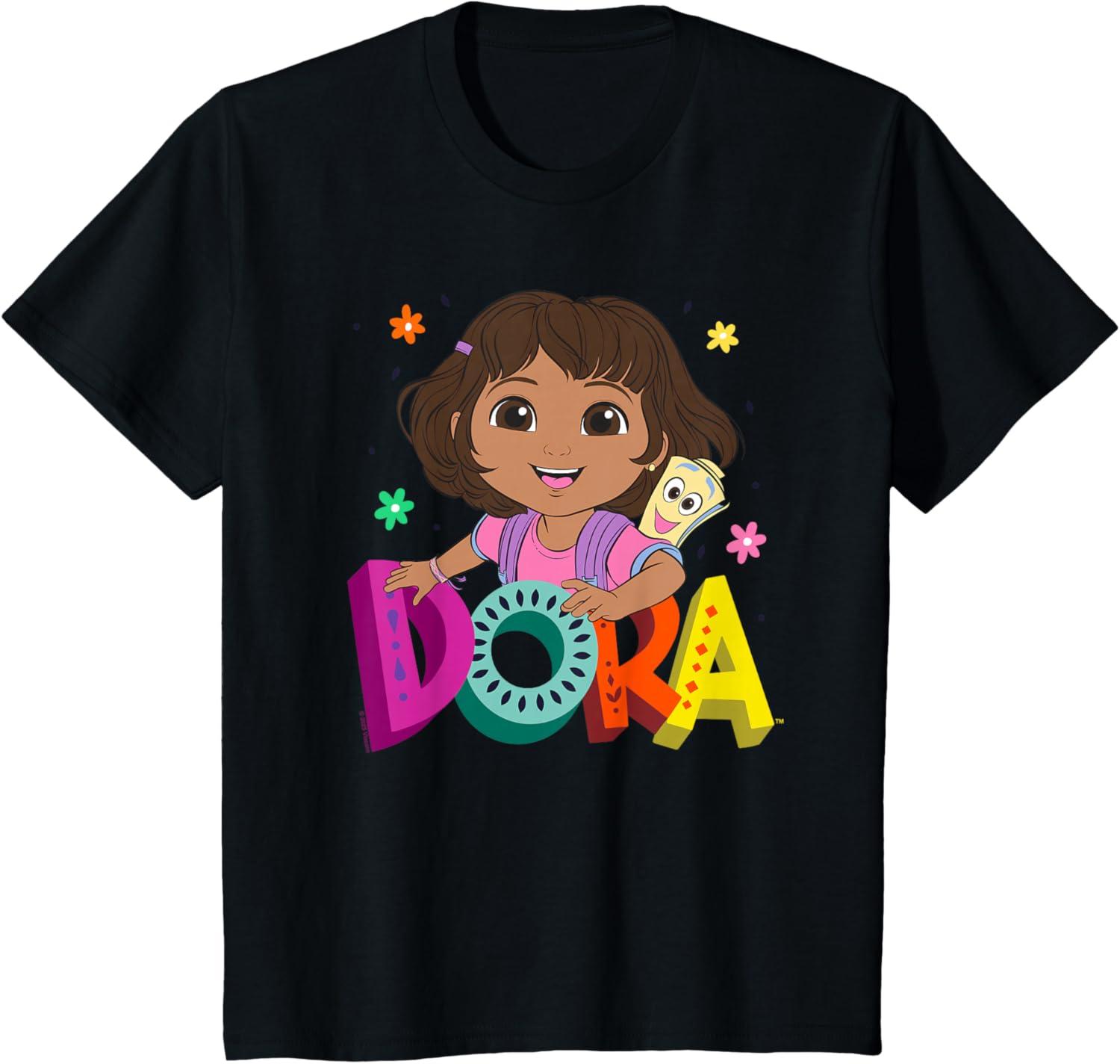 imageDora 2024 Dora and Map Logo TShirtBlack