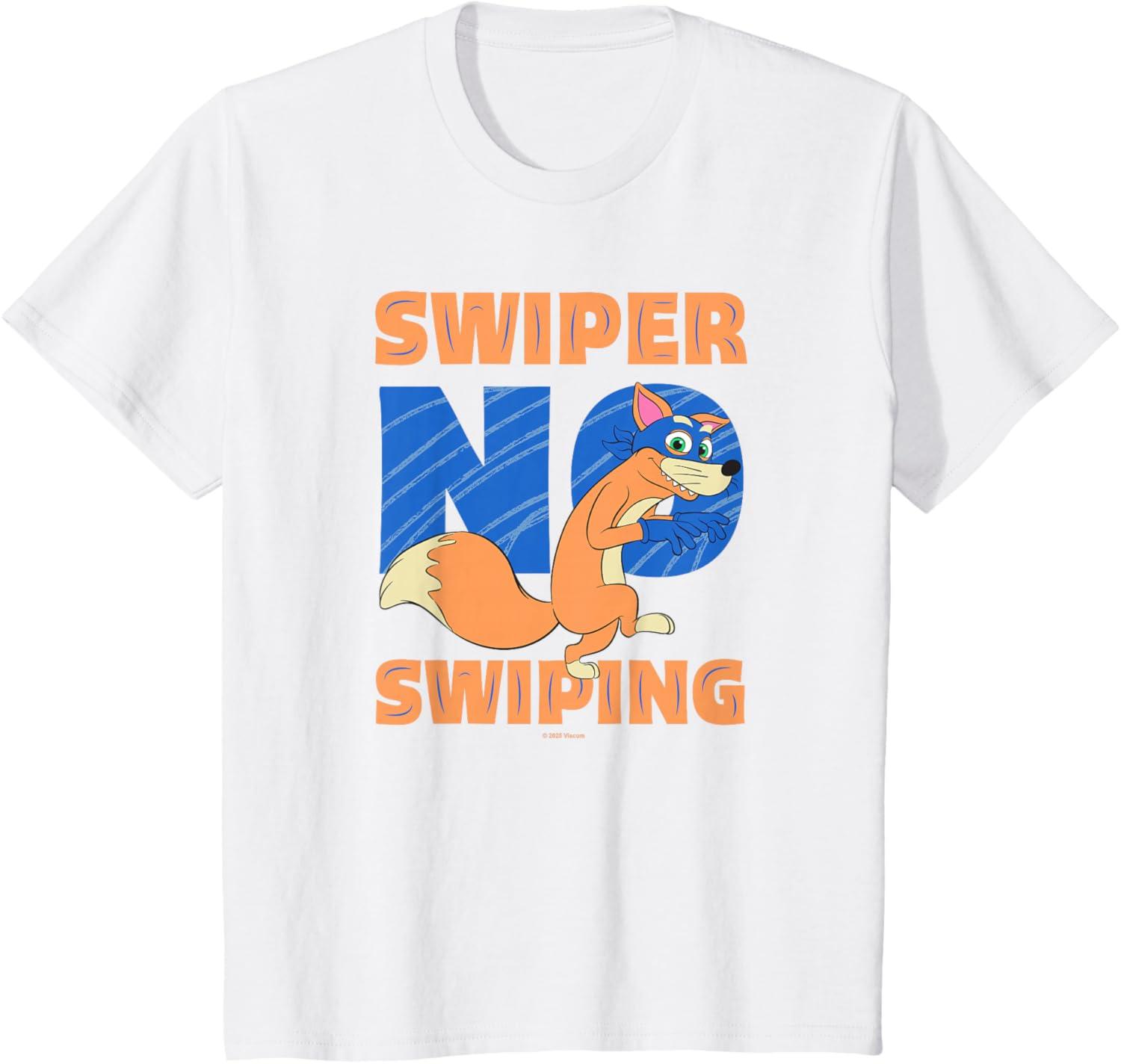 imageDora 2024 Swiper No Swiping TShirtWhite