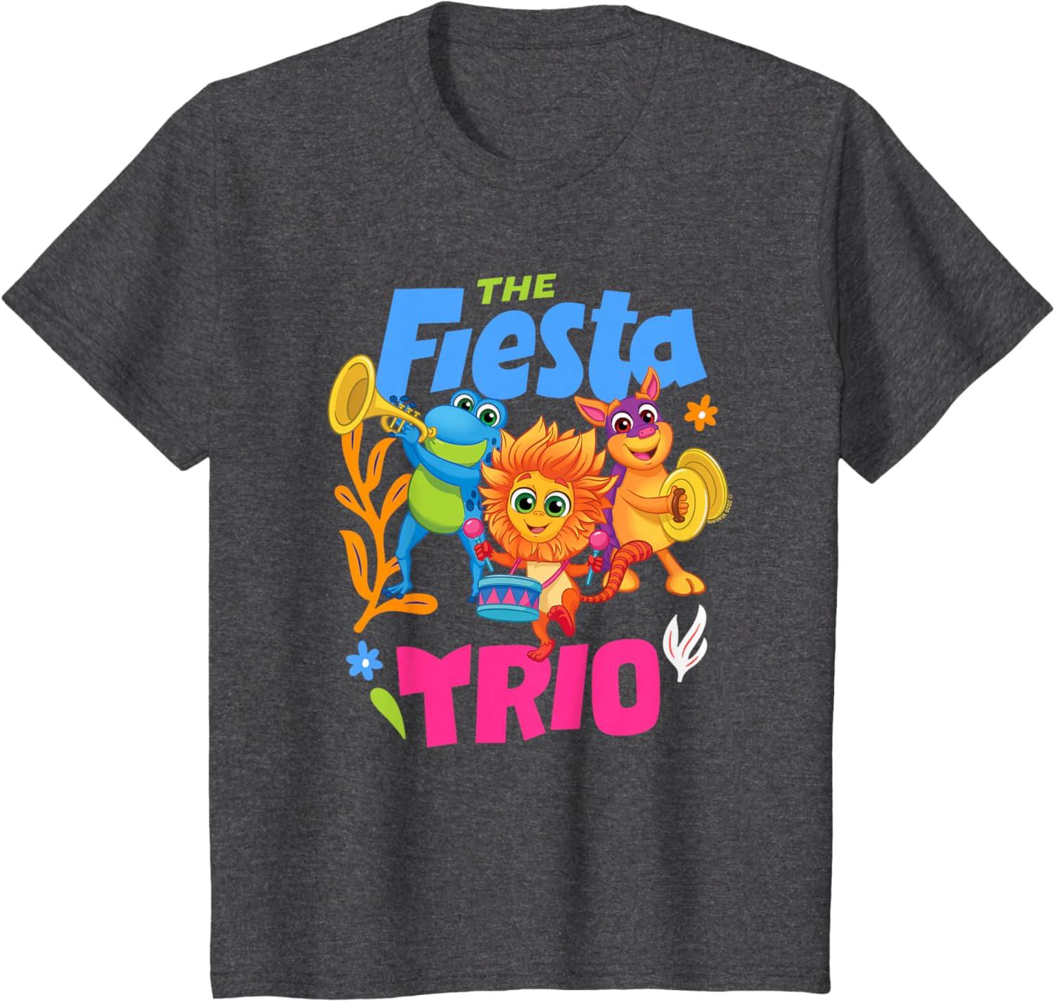 imageDora 2024 The Fiesta Trio TShirtDark Heather Grey