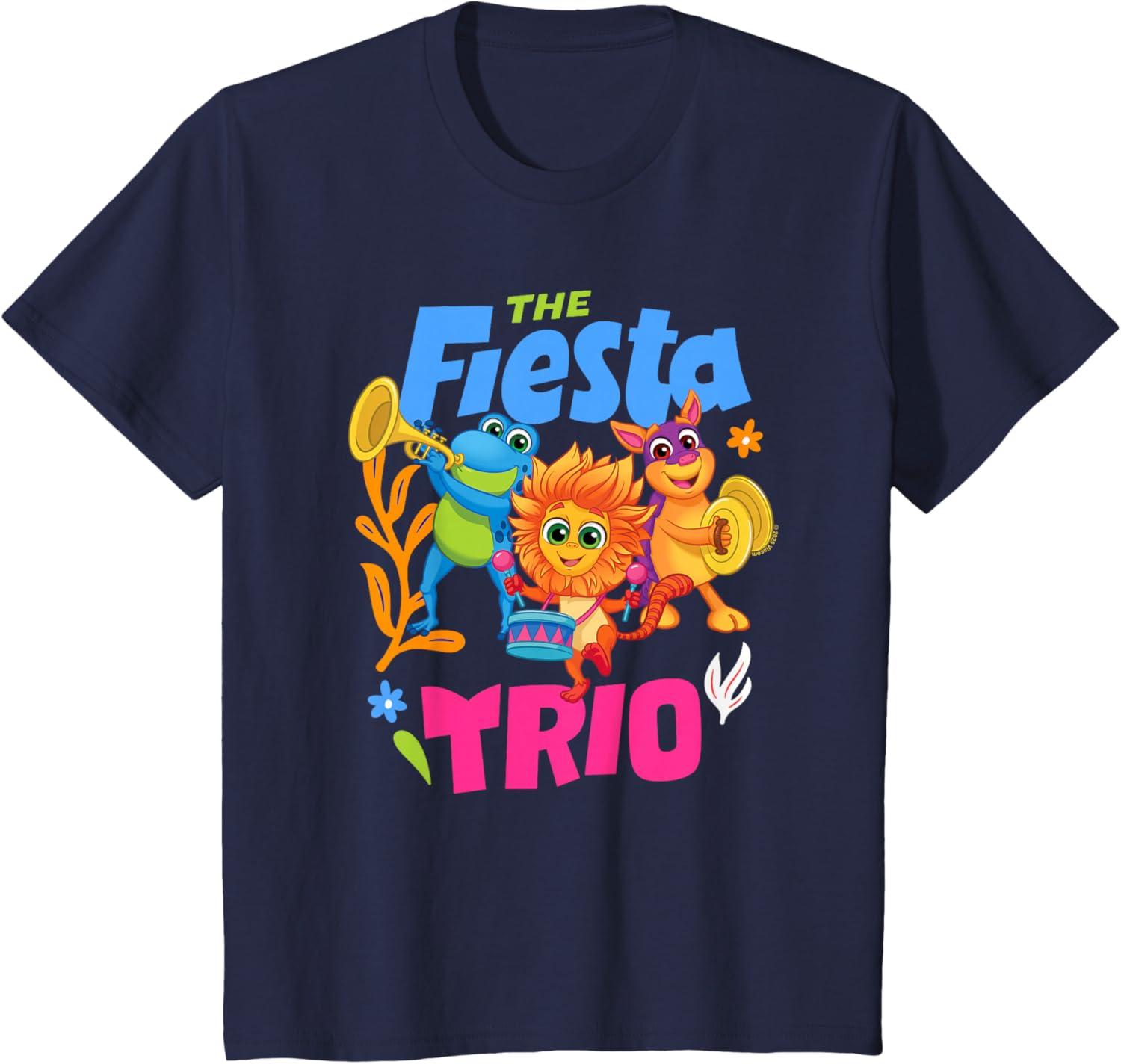 imageDora 2024 The Fiesta Trio TShirtNavy Blue