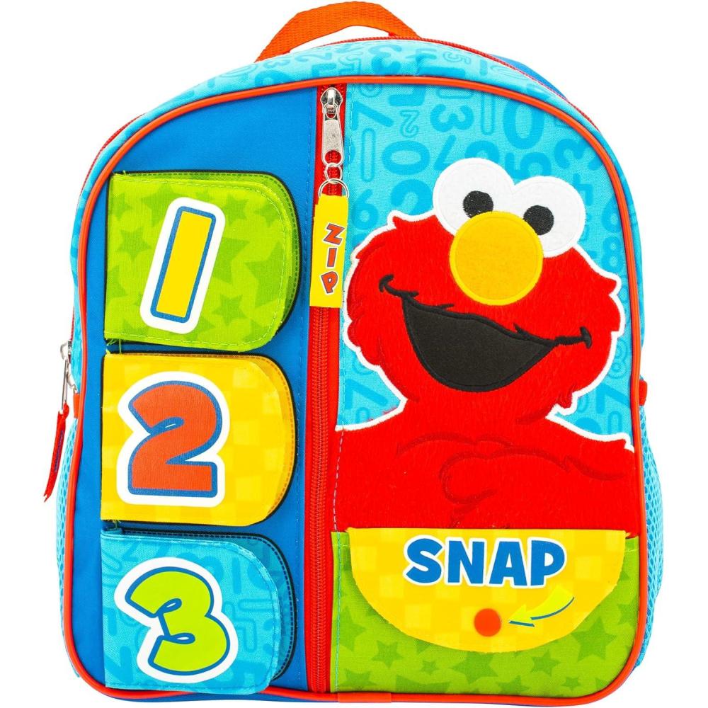 imageAI ACCESSORY INNOVATIONS Dora The Explorers Backpack 12 Girls Mini Cosplay Backpack PurpleBlue Sesame Street