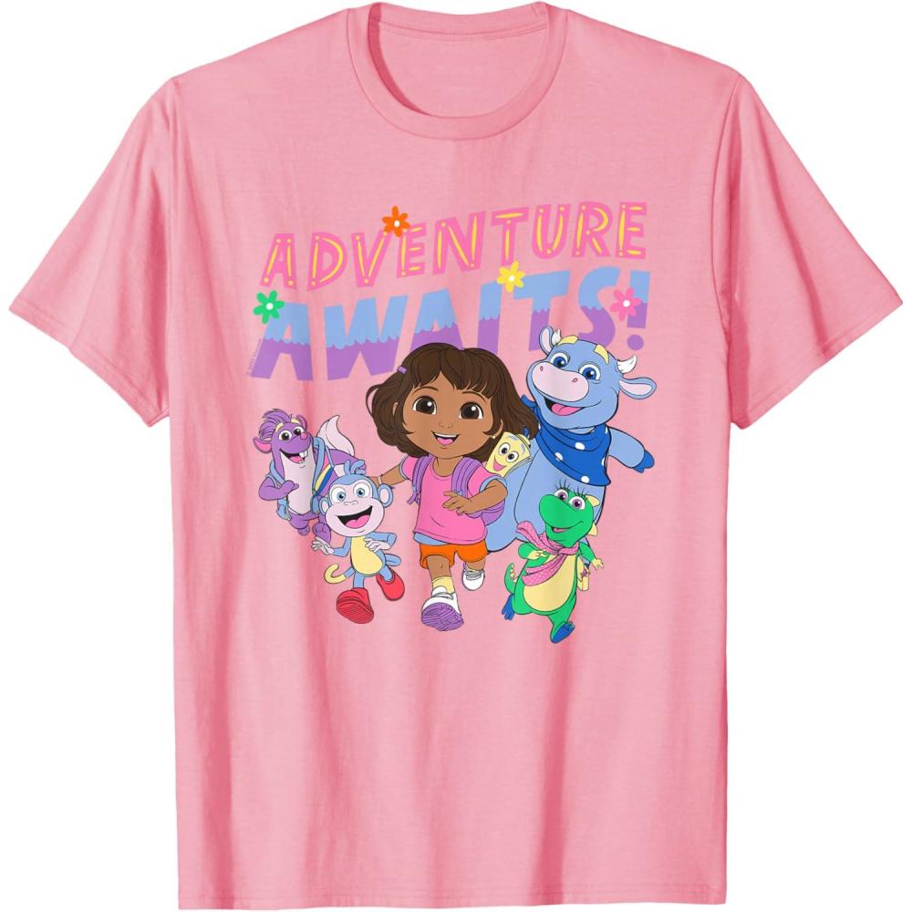 imageDora 2024 Adventure Awaits TShirtPink