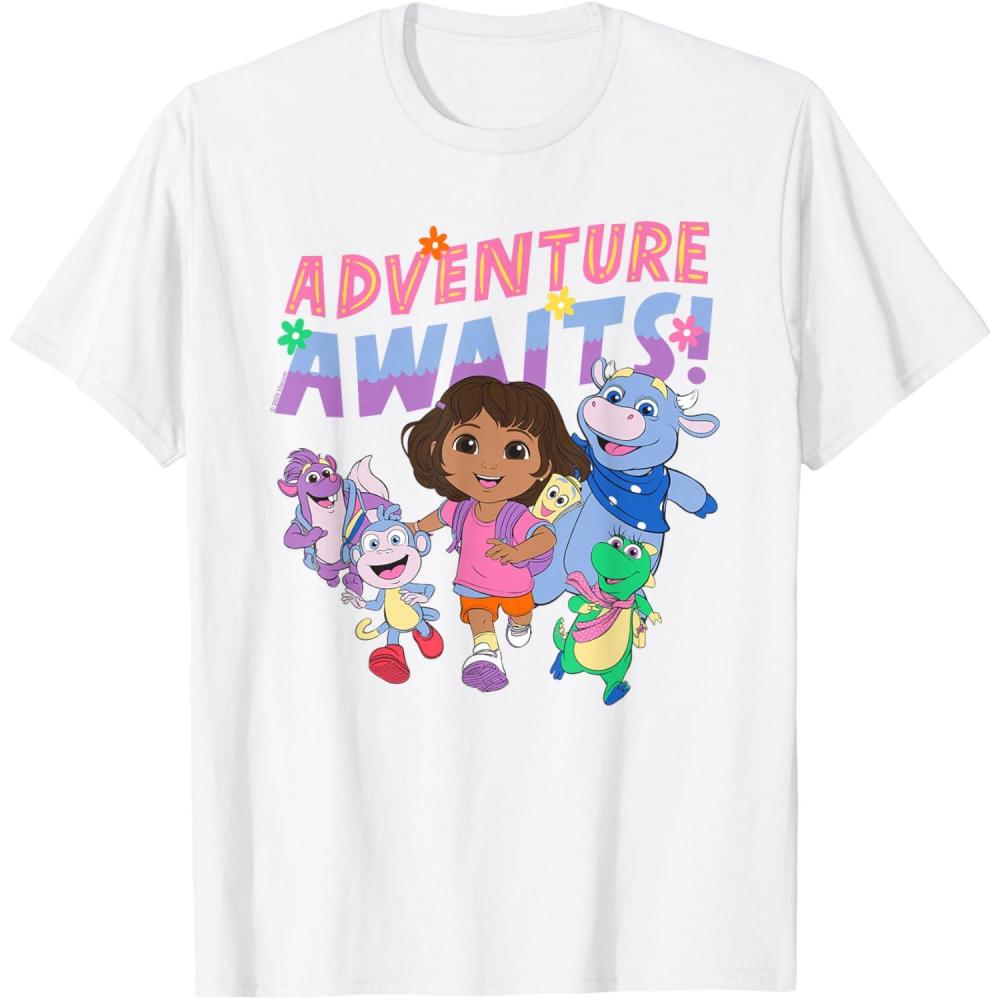imageDora 2024 Adventure Awaits TShirtWhite