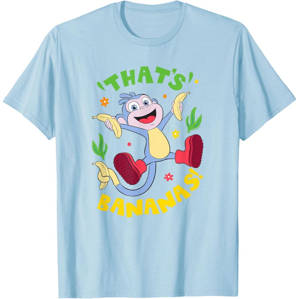 imageDora 2024 Boots Thats Bananas TShirtBaby Blue