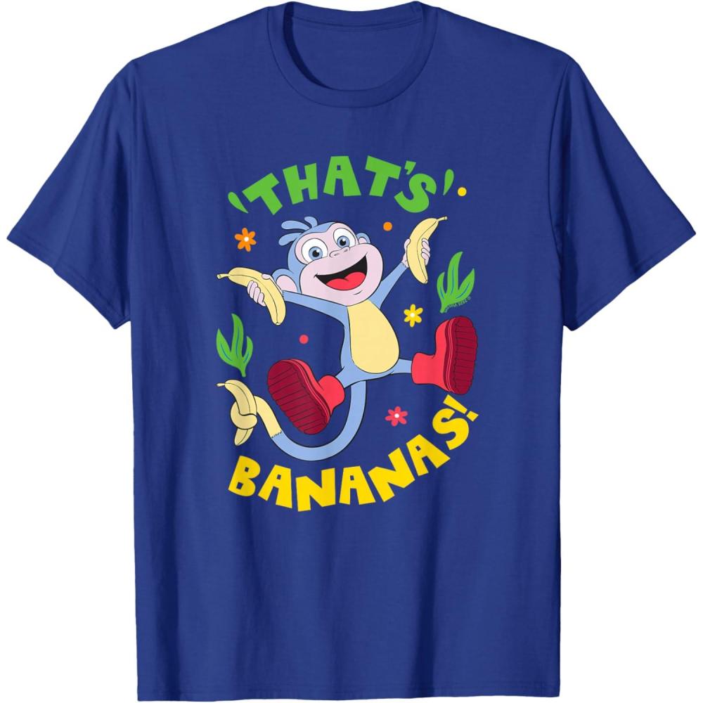 imageDora 2024 Boots Thats Bananas TShirtRoyal Blue