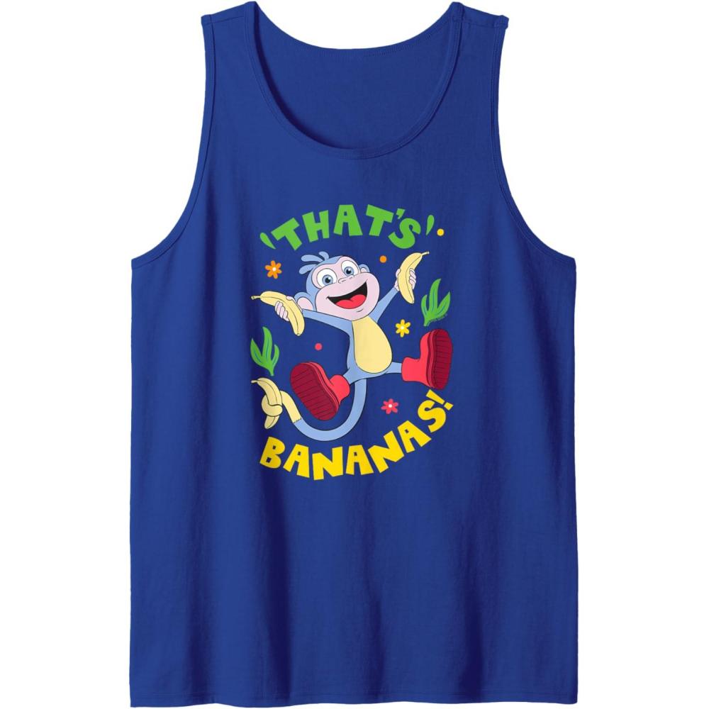 imageDora 2024 Boots Thats Bananas Tank TopRoyal Blue