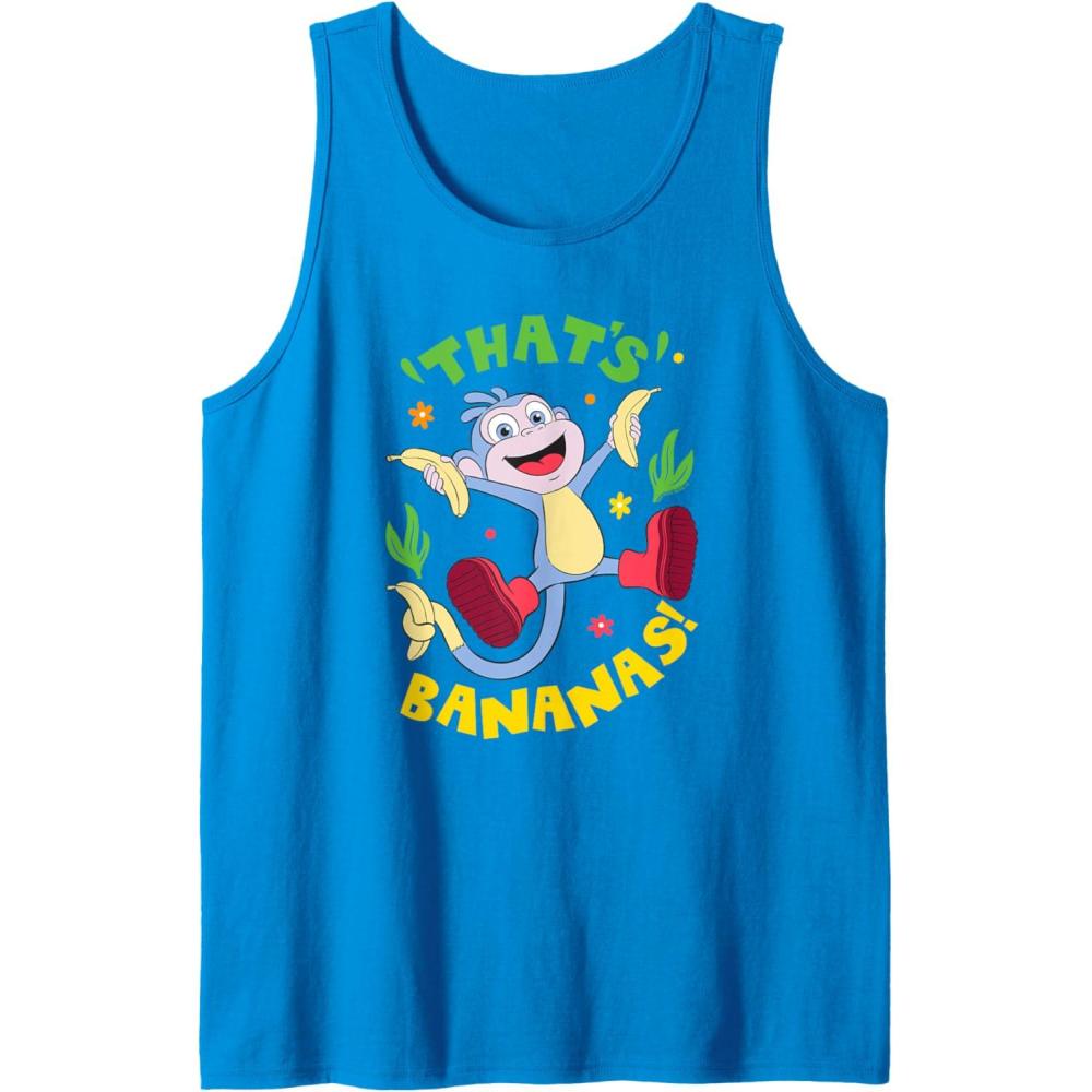 imageDora 2024 Boots Thats Bananas Tank TopSapphire Blue