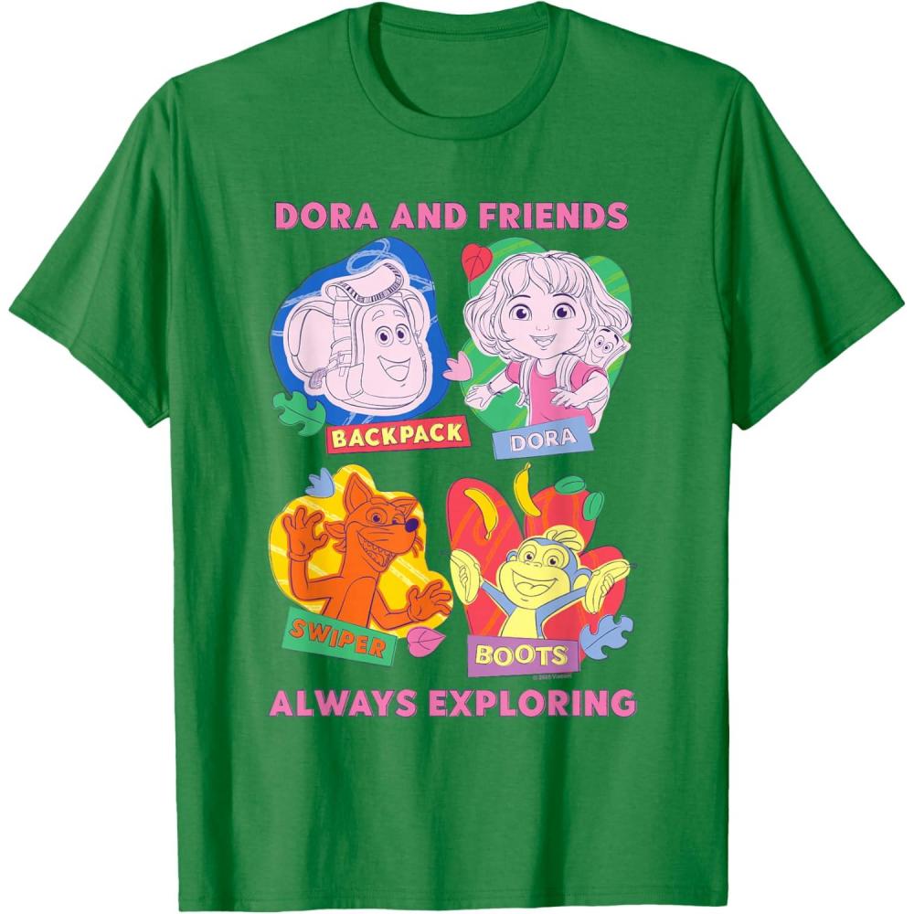 imageDora 2024 Dora and Friends TShirtKelly Green