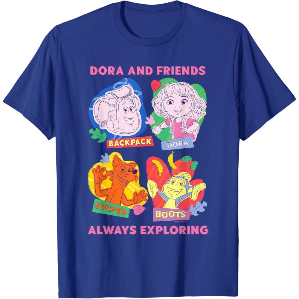imageDora 2024 Dora and Friends TShirtRoyal Blue