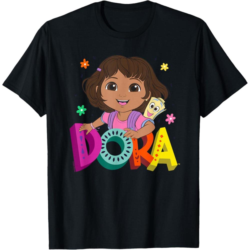 imageDora 2024 Dora and Map Logo TShirtBlack