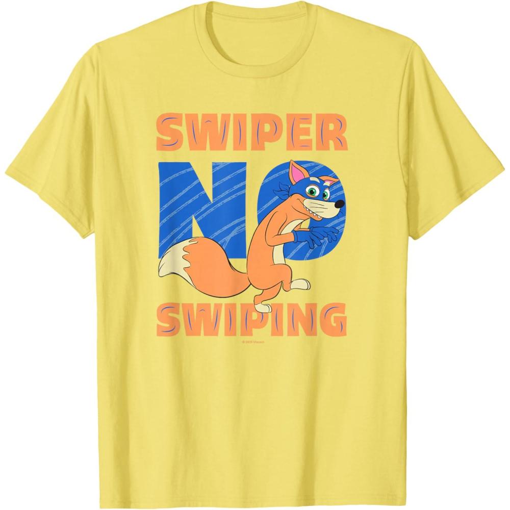 imageDora 2024 Swiper No Swiping TShirtLemon Yellow