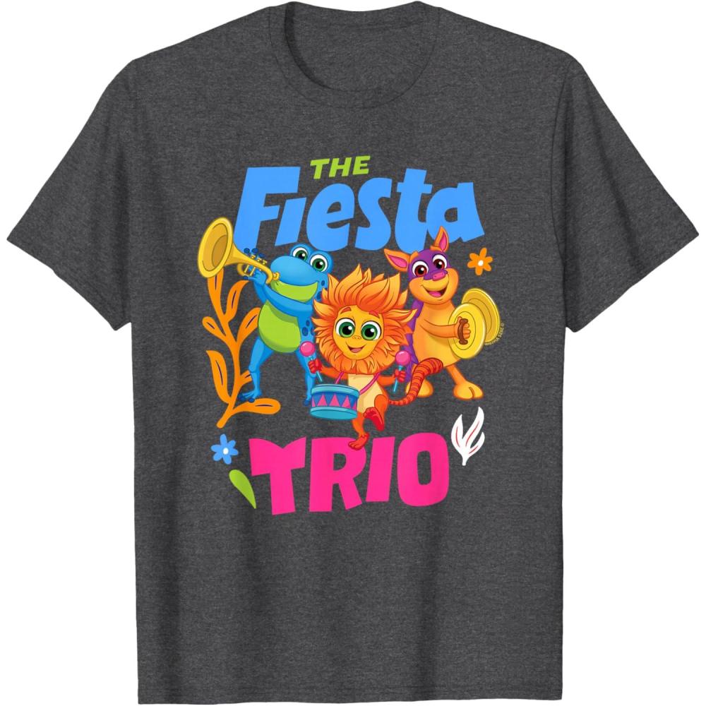 imageDora 2024 The Fiesta Trio TShirtDark Heather Grey