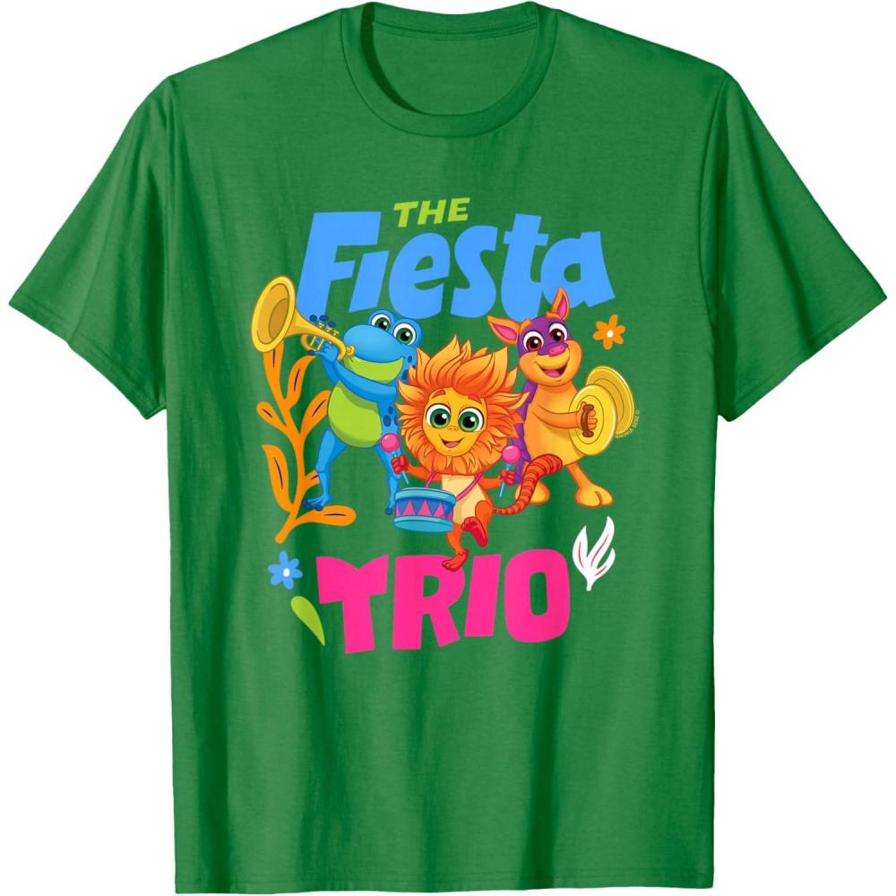 imageDora 2024 The Fiesta Trio TShirtKelly Green