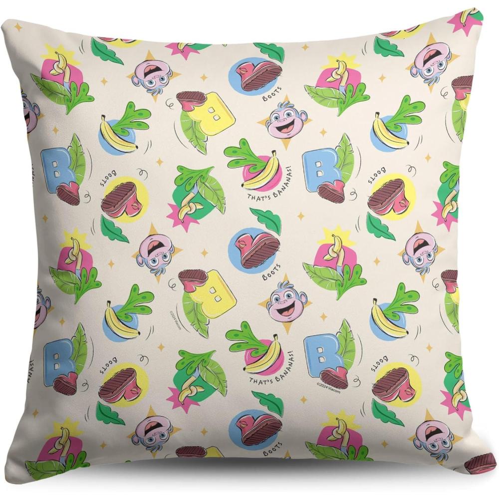 imageNORTHWEST Printed Throw Pillow Square Got Your BackpackBoots Pattern