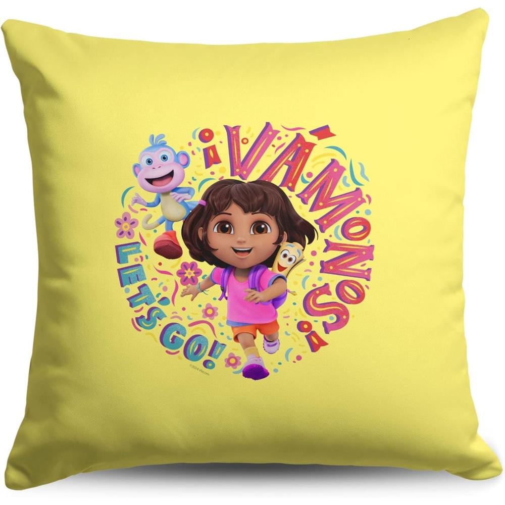 imageNORTHWEST Printed Throw Pillow Square Got Your BackpackVamos Lets Go
