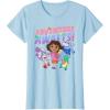 Dora (2024) Adventure Awaits T-Shirt(Baby Blue)