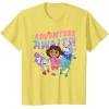 Dora (2024) Adventure Awaits T-Shirt(Lemon Yellow)