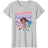 Dora (2024) Adventure Awaits T-Shirt(Silver Grey)
