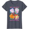 Dora (2024) Dora and Friends T-Shirt(Heather Blue)