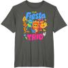 Dora (2024) The Fiesta Trio T-Shirt(Asphalt Grey)
