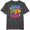 Dora (2024) The Fiesta Trio T-Shirt(Dark Heather Grey)