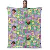 NORTHWEST Dora The Explorer Dora and Friends Collage Silk Touch Sherpa Throw Blanket, Soft Fleece, Cartoon Character, 50 x 60 inches(Dora and Friends Collage)