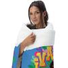 NORTHWEST Dora The Explorer Dora and Friends Collage Silk Touch Sherpa Throw Blanket, Soft Fleece, Cartoon Character, 50 x 60 inches(Vamos)