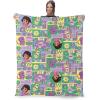 NORTHWEST Dora The Explorer More to Explore Silk Touch Throw Blanket, Soft Fleece, Cartoon Character, 50 x 60 inches(Dora and Friends Collage)