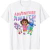 Dora (2024) Adventure Awaits T-Shirt(White)