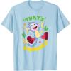 Dora (2024) Boots That’s Bananas T-Shirt(Baby Blue)