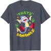 Dora (2024) Boots That’s Bananas T-Shirt(Heather Blue)