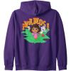Dora (2024) Dora Boots and Map Vamos Zip Hoodie(Purple)