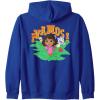 Dora (2024) Dora Boots and Map Vamos Zip Hoodie(Royal Blue)