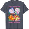 Dora (2024) Dora and Friends T-Shirt(Heather Blue)