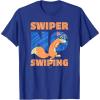 Dora (2024) Swiper No Swiping T-Shirt(Royal Blue)