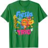 Dora (2024) The Fiesta Trio T-Shirt(Kelly Green)