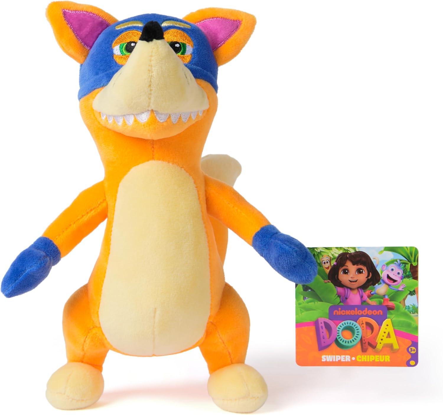 imageDora Official Swiper Plush Fox Educational Toys Plush Toys Stuffed Fox for Ages 3 and Up 8
