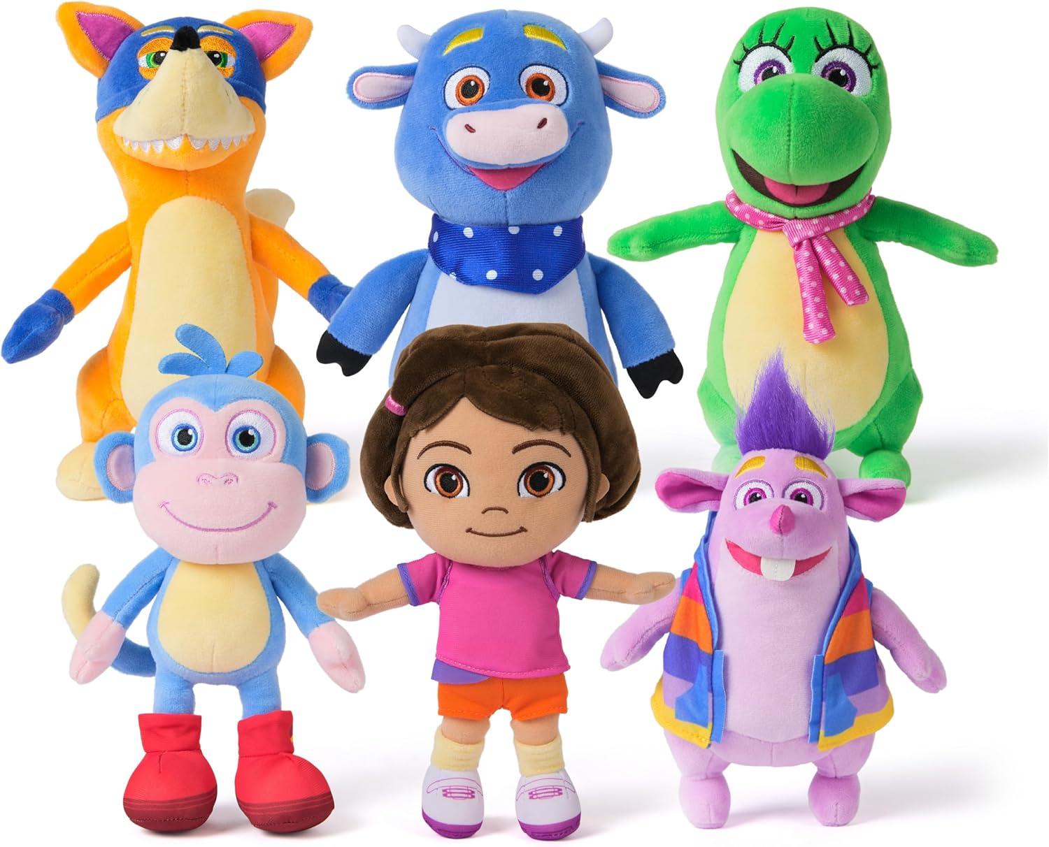 imageOfficial Dora Plush Doll Educational Toys Plush Toys Stuffed Animal for Ages 3 and Up 8quot