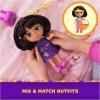 Dora, Dress Up Adventure Dora, 6-inch Doll with Removable Clothes & Accessories, Kids Toys for Girls & Boys Ages 3 and Up