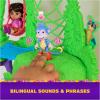 Dora, Explore & Play Rainforest Casita Playset, Dora & Boots Figures, Dollhouse Furniture, Bilingual Phrases, Kids Toys for Girls & Boys Ages 3 and Up