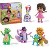 Dora, Fantastic Friends Gift Pack with Dora, Boots, Tico, Isa, and The Fiesta Trio, Toy Figures, Kids Toys for Girls & Boys Ages 3 and Up