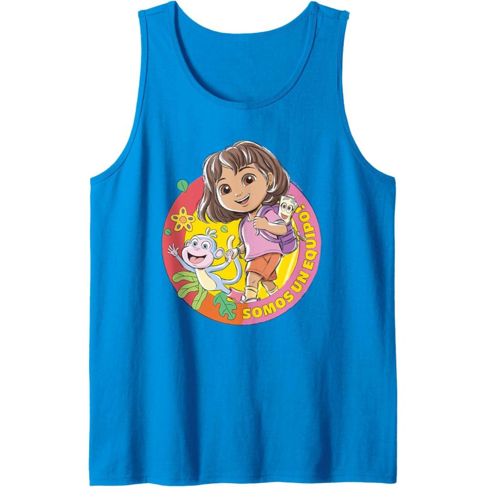 imageDora 2024 Dora and Boots Team Tank TopSapphire Blue
