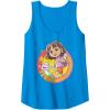 Dora (2024) Dora and Boots Team Tank Top(Sapphire Blue)