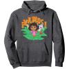 Dora (2024) Dora Boots and Map Vamos Pullover Hoodie(Dark Heather Grey)