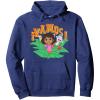 Dora (2024) Dora Boots and Map Vamos Pullover Hoodie(Navy Blue)