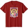 Kids Dora (2024) – Boots Mosaic T-Shirt(Cranberry Red)