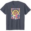 Kids Dora (2024) – Boots Mosaic T-Shirt(Heather Blue)